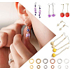 360Pcs 12 Styles Brass Open Jump Rings KK-LP0001-34-4