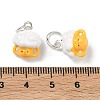 Alloy Enamel Pendants ENAM-A012-23A-3