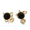 Brass Cuff Rings for Women GG-CBA7610-10G-11-4