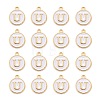 Golden Plated Alloy Charms X-ENAM-S118-01U-2