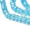 Transparent Glass Beads EGLA-A035-T3mm-B08-3