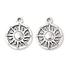 Tibetan Style Alloy Pendants X-TIBEP-R304-062AS-LF-1