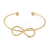 304 Stainless Steel Cuff Bangles BJEW-L682-032G-4