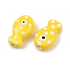 Handmade Porcelain Beads X-PORC-B009-03J-2