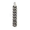 304 Stainless Steel Pendants STAS-F307-04B-1