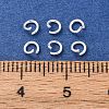 Brass Open Jump Rings KK-G604-08S-08-3
