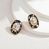 304 Stainless Steel Stud Earrings for Women EJEW-A164-04C-G-1