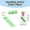 30Pcs Clear Glass Cork Wishing Bottles AJEW-SC0004-34-2