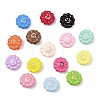 Opaque Acrylic Enamel Beads OACR-I029-04-1