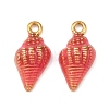 304 Stainless Steel Enamel Pendants STAS-C150-01J-1