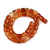 Natural Red Agate Beads Strands G-G275-D06-10x10mm-3