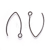 304 Stainless Steel Earring Hooks Ion Plating(IP) LS-STAS-L216-03A-B-1