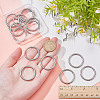 16Pcs 304 Stainless Steel Linking Rings STAS-AR0002-65A-P-3