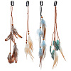 4Pcs Iron Snap Hair Clips OHAR-PH00010-1