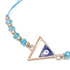 3Pcs Alloy Enamel Links Bracelets BJEW-MZ00284-4
