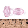 Handmade Ribbed Lampwork Beads LAMP-N042-01A-3