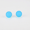 Round Silicone Focal Beads SI-JX0046A-21-2