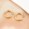 316 Surgical Stainless Cuff Earrings EJEW-C160-04G-1