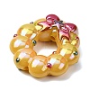 Christmas UV Plating Opaque Acrylic Beads AC-CBAC5B6-01B-2