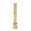 Golden Tone Brass Wax Seal Stamp Head with Bamboo Stick Shaped Handle STAM-K001-05G-I-3