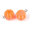 Opaque Resin Pendants RESI-T059-10-2