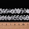 Natural Quartz Crystal Beads Strands G-D091-A25-5