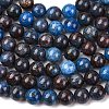 Natural Blue Opal Beads Strands X-G-H045-A02-8MM-2