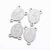 Tarnish Resistant 304 Stainless Steel Chandelier Component Links X-STAS-H378-22G-1