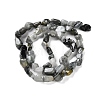 Natural Eagle Eye Stone Beads Strands X-G-P497-01C-52-3