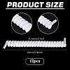 Polyester with Latex Silk Replacement Visor Curl  Cord DIY-WH0888-579H-2