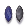 Faceted Glass Cabochons GLAA-F091-04-2