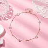 ABS Imitation Pearl Beads Necklaces NJEW-JN04733-2