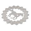 201 Stainless Steel 3D Rotating Hanging Wind Spinner STAS-B122-01P-01-2