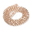 Transparent Glass Beads EGLA-A035-T6mm-B22-2