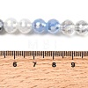 Electroplate Glass Beads Strands EGLA-D300-06-8mm-05-4