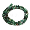 Natural Fuchsite Beads Strands G-L661-B01-4mm-A-3