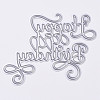 Carbon Steel Cutting Dies Stencils X-DIY-E017-20-1