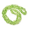 Transparent Glass Beads Strands GL-CBAAE04-01D-4