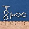 Rack Plating Brass Toggle Clasps LS-KK-F820-13S-2