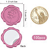 Adhesive Wax Seal Stickers DIY-CP0009-12I-2