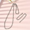 304 Stainless Steel Link Chain Bracelet & Necklace Jewelry Sets SJEW-L199-12P-1