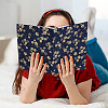 Flower Pattern Cloth Book Covers AJEW-WH0460-151-5