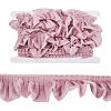 4 Yards Polyester Wrinkle Lace Ribbon OCOR-TA0004-18E-1