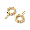 Brass Micro Pave Cubic Zirconia Peg Bails KK-D324-24G-2