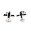 304 Stainless Steel Stud Earrings EJEW-F361-09P-2