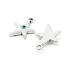 Alloy Enamel Pendants FIND-C050-02AS-04-2