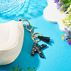 1Pc Resin Letter Keychains KEYC-TADJ0001-09K-5