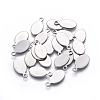 Tarnish Resistant 201 Stainless Steel Pendants STAS-L234-083B-1