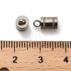 201 Stainless Steel Cord Ends STAS-S167-01C-P-3