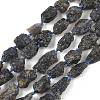 Raw Rough Natural Iolite Beads Strands G-D101-A01-2